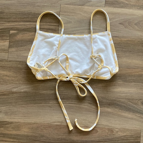 [Zulu & Zephyr] NWOT Signature Simple Printed Ribbed Bralette Top Medium - Picture 2 of 11